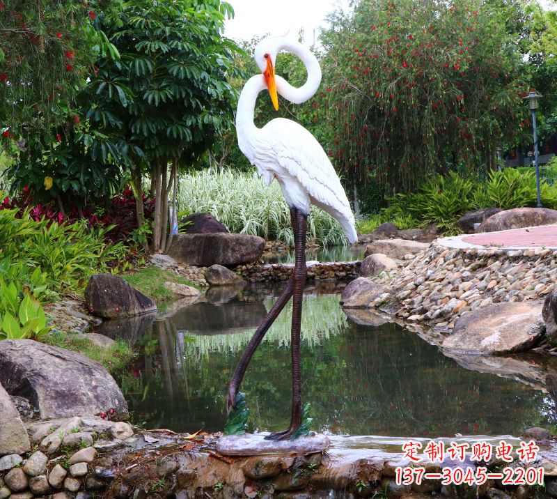 无锡仙鹤雕塑摆件