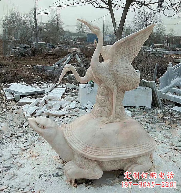 无锡仙鹤石材雕塑