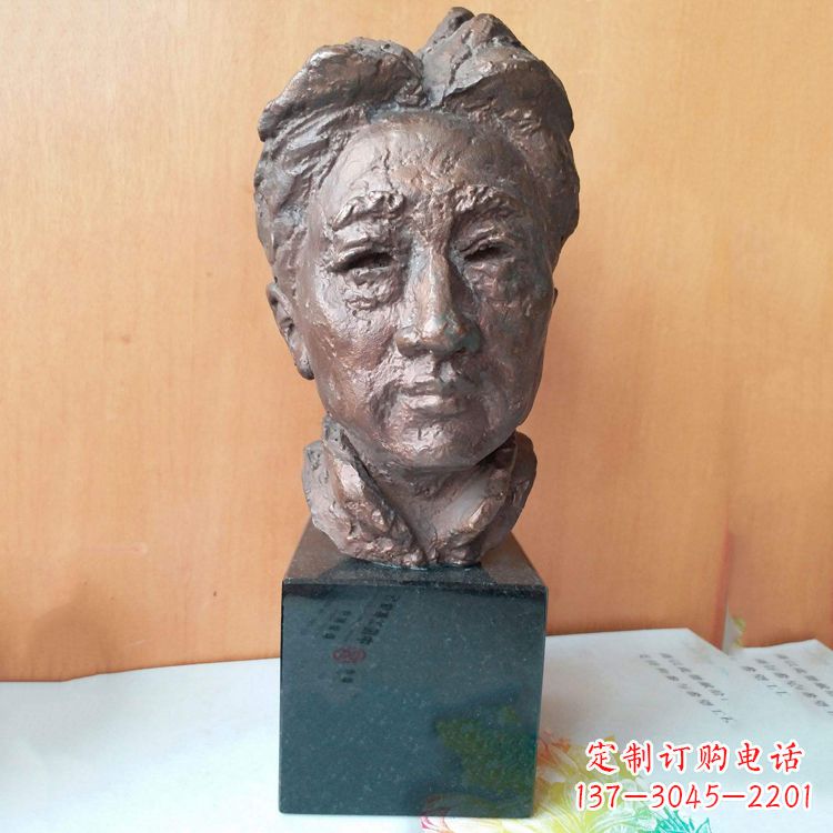 无锡现代画家徐悲鸿先生头像雕塑