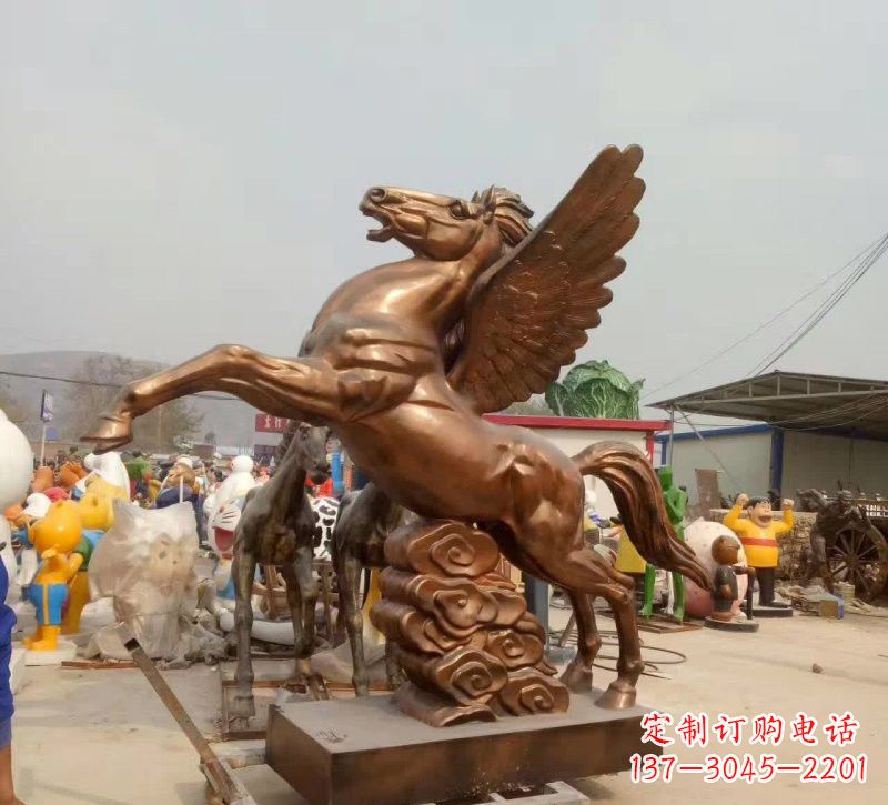 无锡祥云飞马铜雕