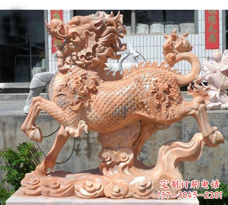 无锡祥云麒麟石雕