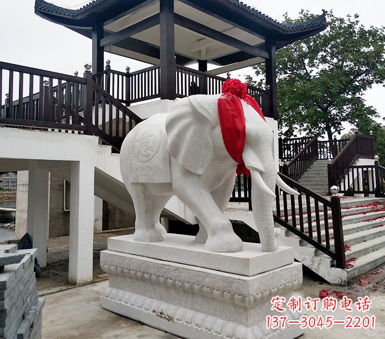 无锡小孩大象石雕