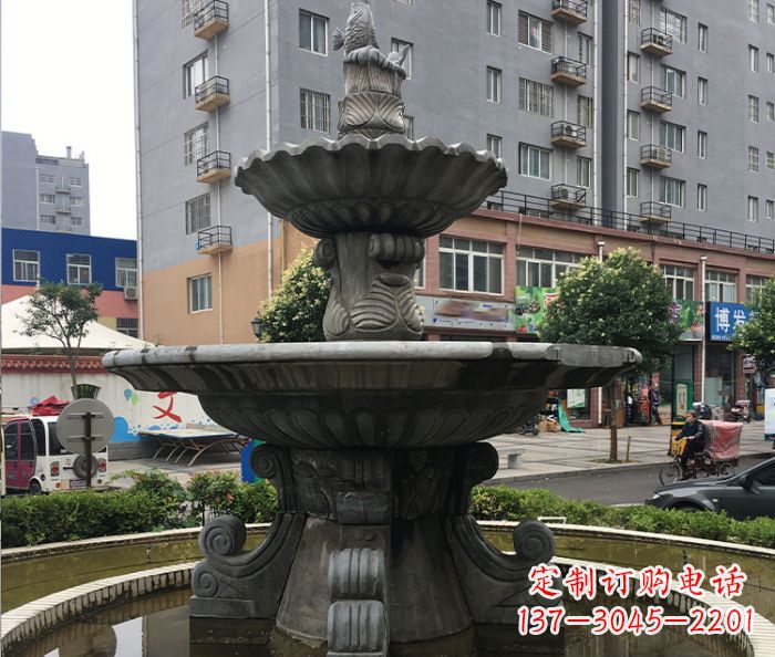 无锡小区景观仿古喷泉石雕