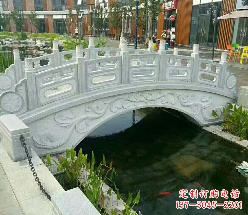 无锡小区景观石桥栏杆