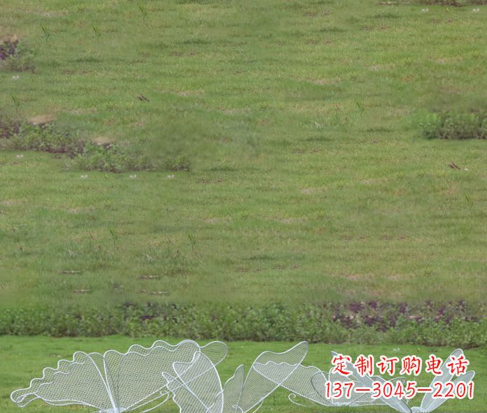 无锡小区镂空蝴蝶不锈钢摆件雕塑