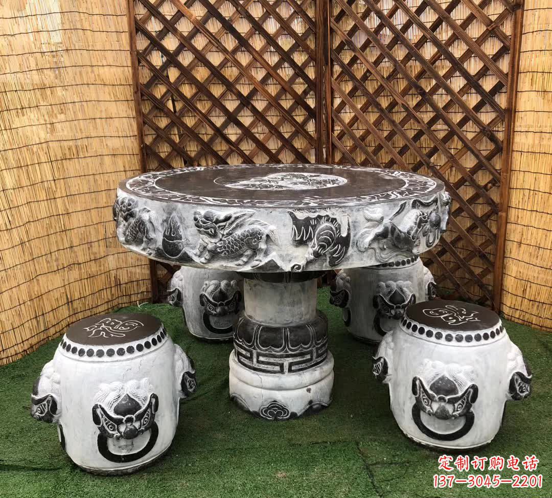 无锡小区休闲创意石桌凳