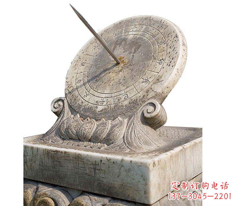 无锡校园大理石日晷景观石雕