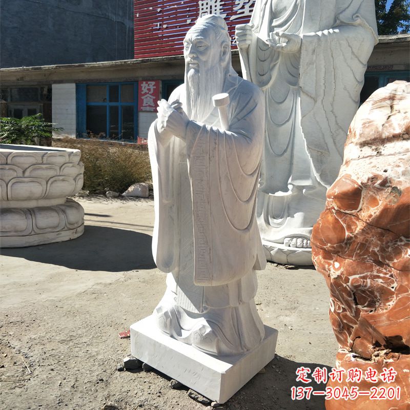 无锡校园孔子像雕塑