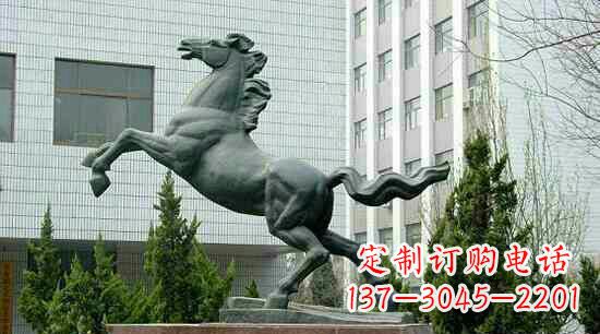 无锡校园龙马精神铜雕