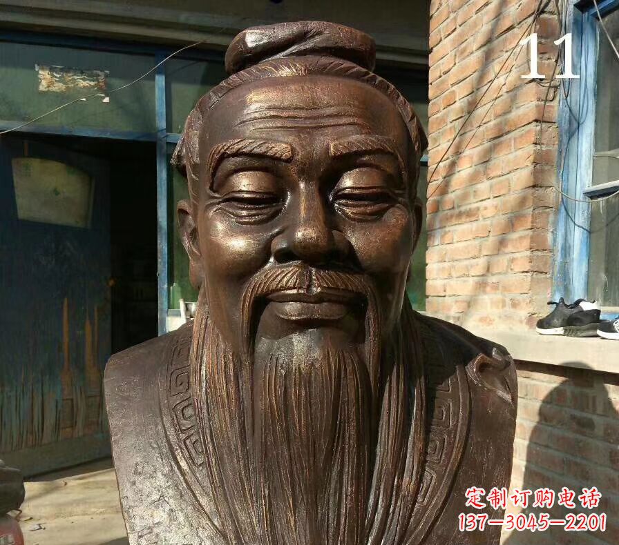 无锡校园名人铜雕 人物雕塑