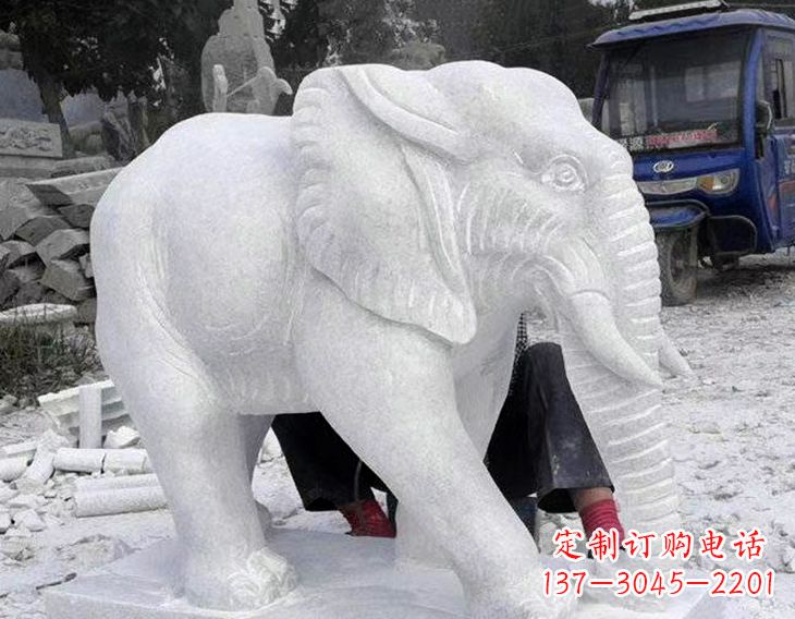 无锡写实大象石雕