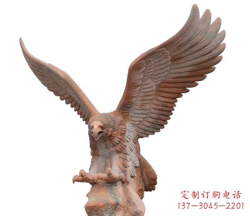 无锡雄鹰展翅石雕