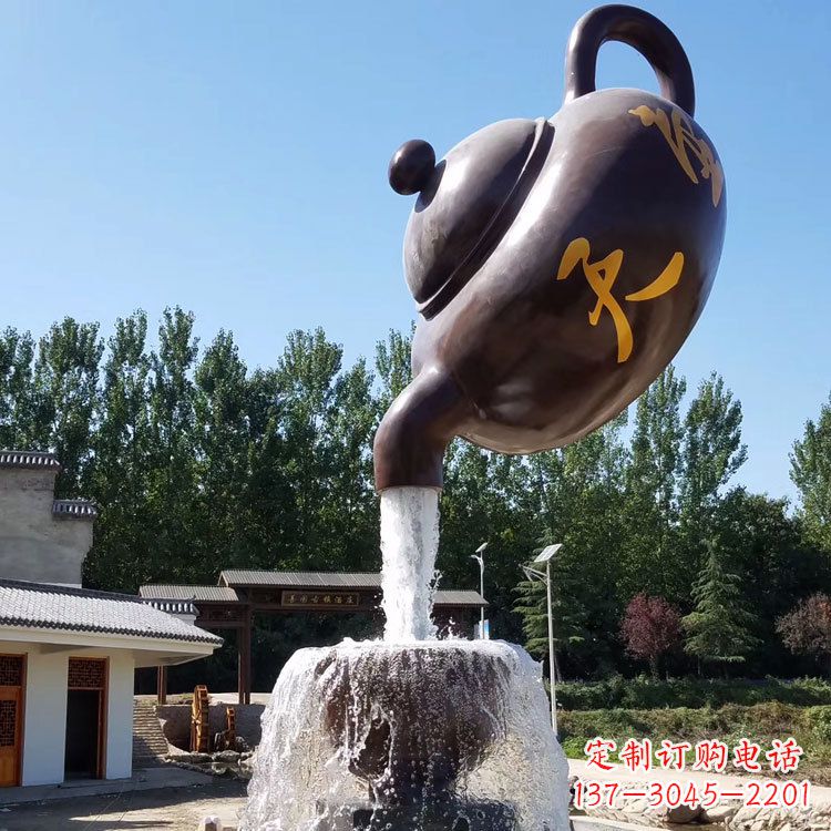 无锡悬空天壶流水喷泉