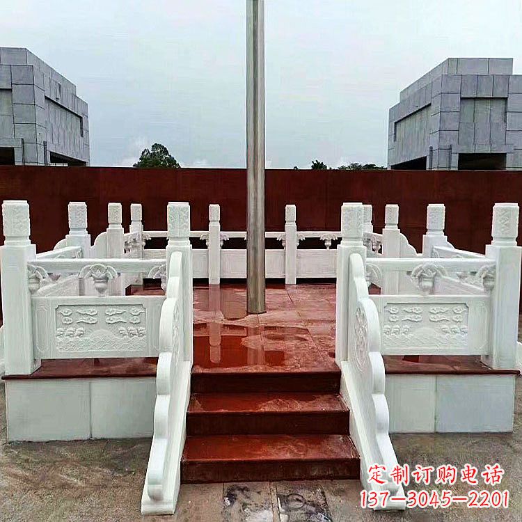 无锡学校石雕升旗台