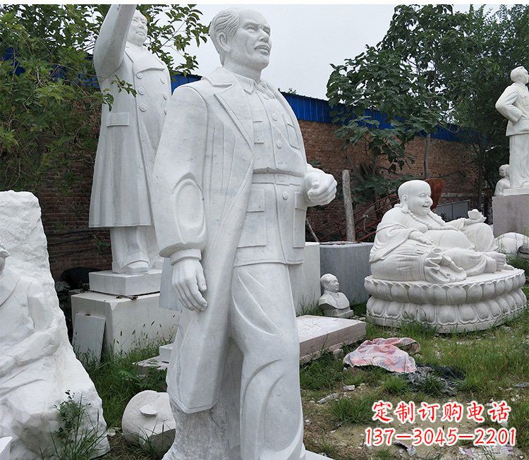 无锡医院名人白求恩石雕