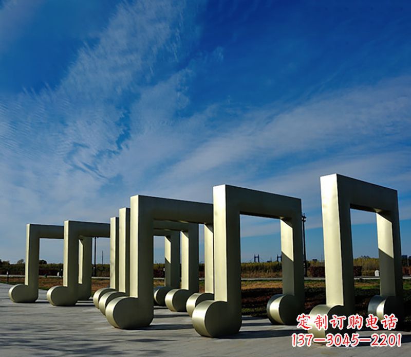 无锡音符雕塑户外