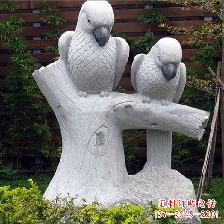 无锡鹦鹉大理石雕塑