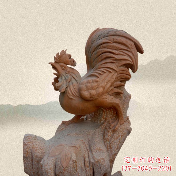无锡酉鸡景观石雕