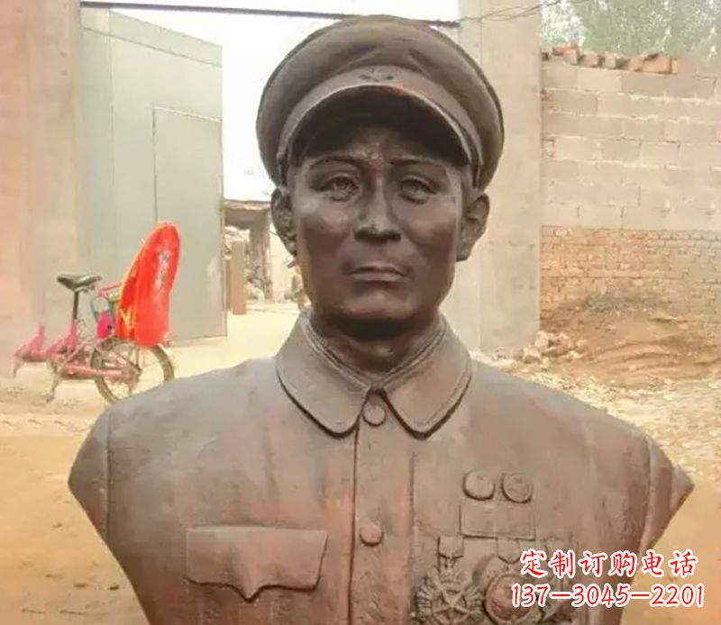 无锡元帅名人胸像铜雕