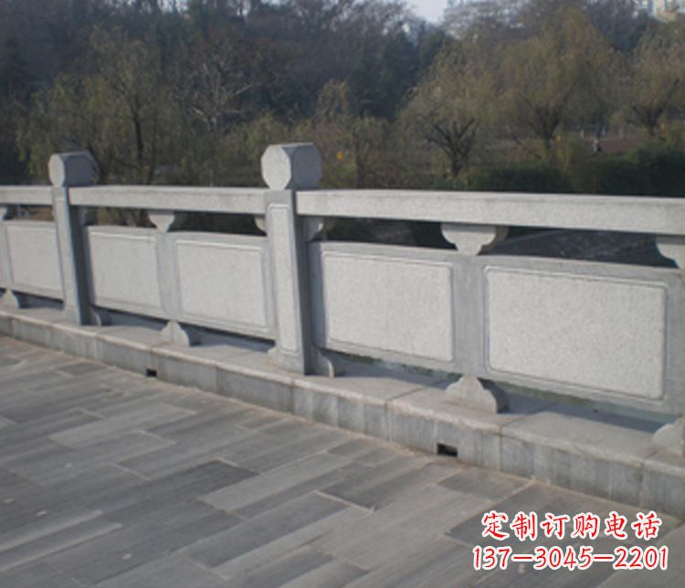 无锡园林仿古石栏板景观石雕 (7)