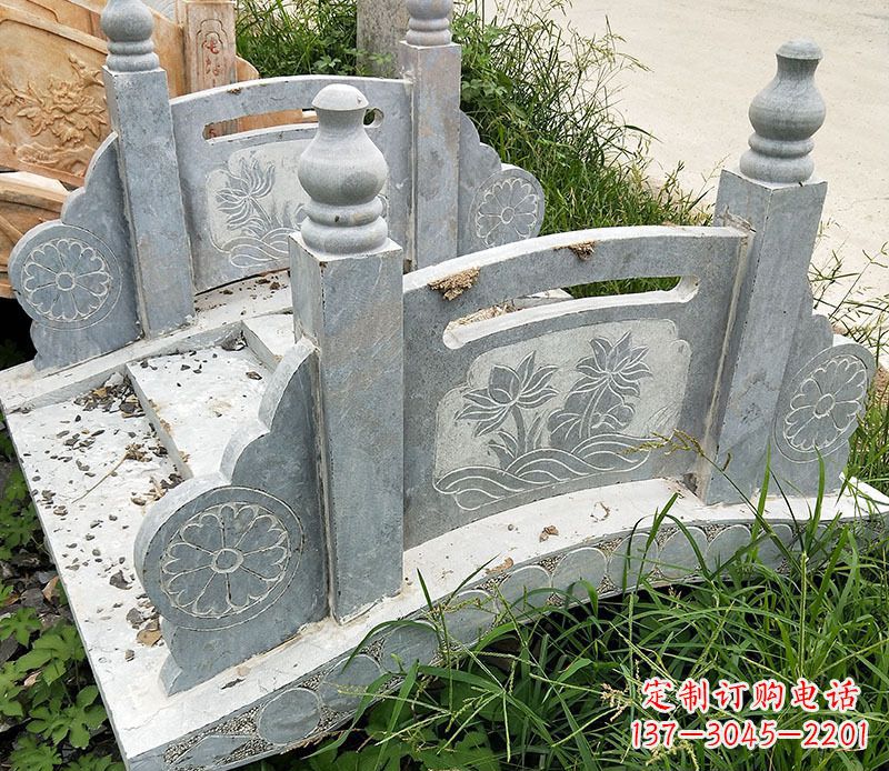 无锡园林仿古石栏板景观石雕_1 (2)