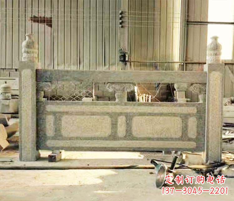 无锡园林仿古石栏板景观石雕