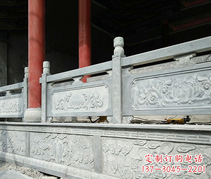 无锡园林仿古石栏板景观石雕_1 (3)