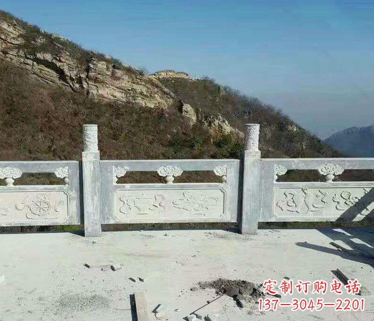 无锡园林仿古石栏板景观石雕_2 (3)