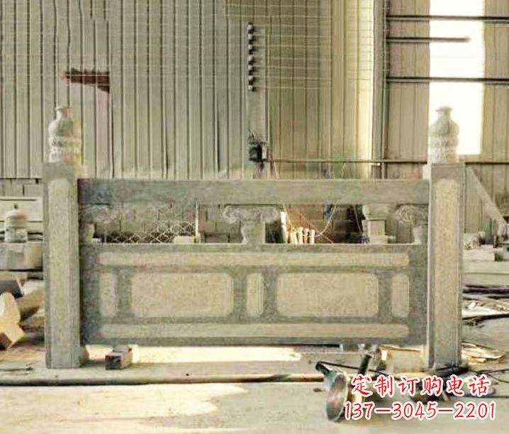 无锡园林仿古石栏板景观石雕_2 (2)