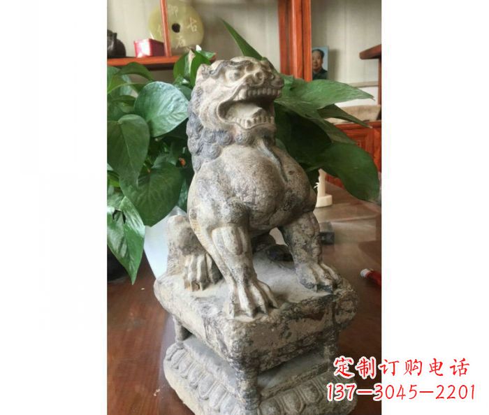 无锡园林景观大理石狮子石雕