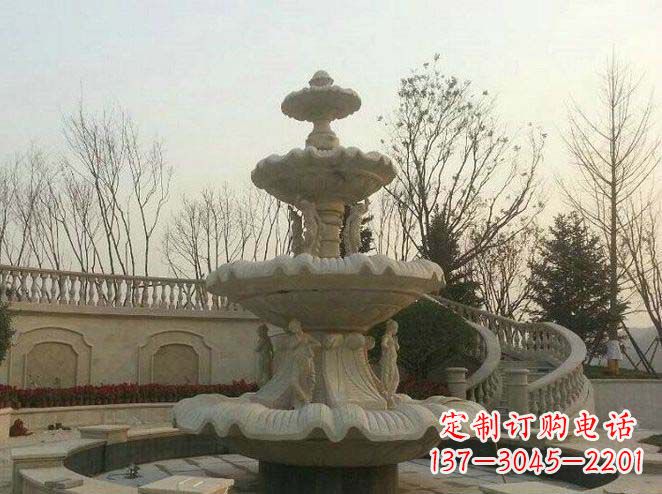 无锡园林景观大型喷泉石雕 (2)