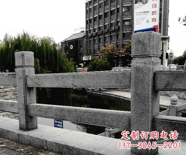 无锡园林景观仿古石雕栏板 (9)