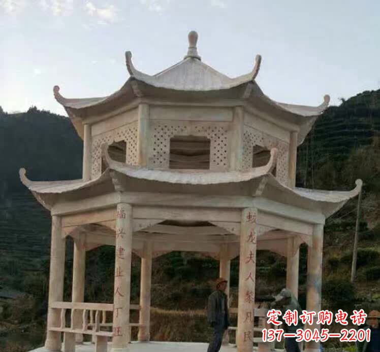 无锡园林石雕凉亭