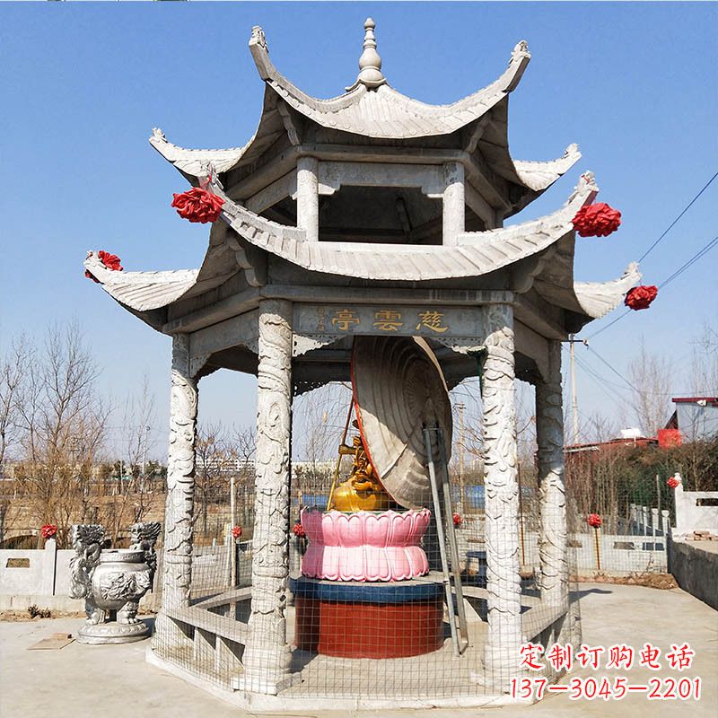 无锡园林亭子双层凉亭