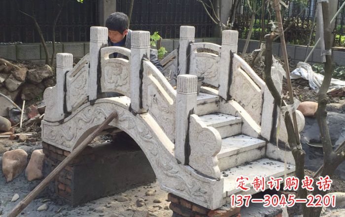 无锡园林小型石拱桥 (2)