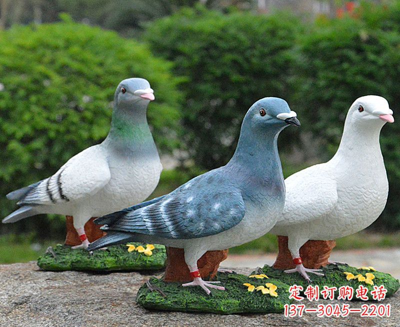 无锡长春和平鸽雕塑
