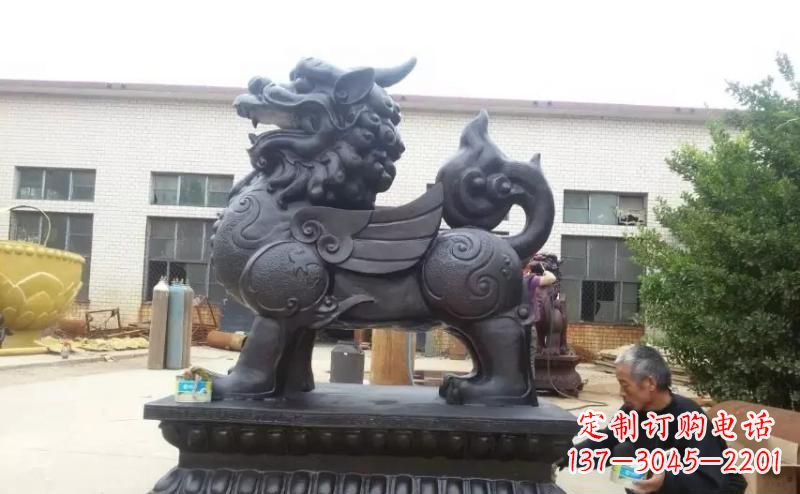 无锡招财神兽貔貅铜雕