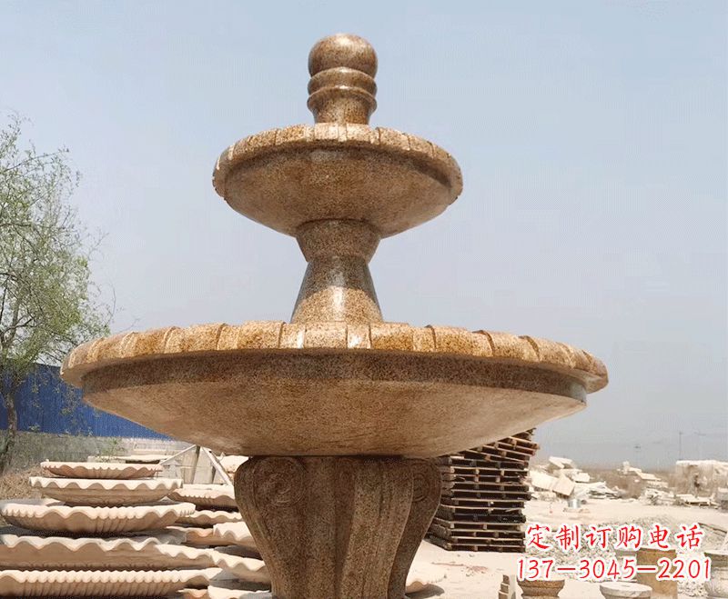 无锡中式石雕喷泉