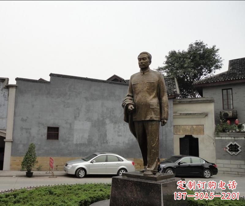无锡周恩来铜雕