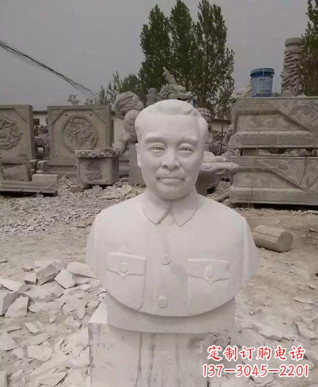 无锡周恩来头像石雕