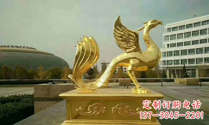 无锡朱雀铜雕