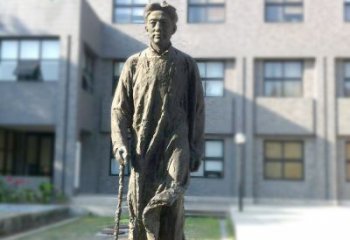 无锡校园名人徐悲鸿雕塑