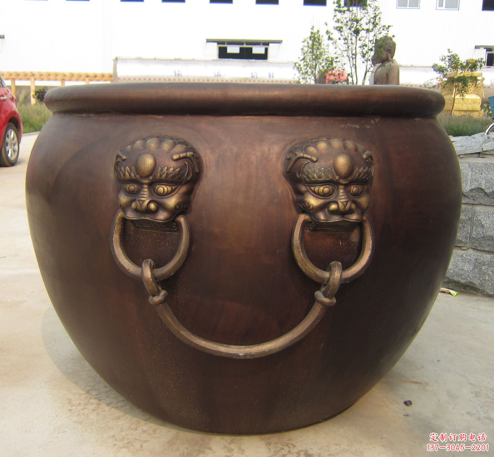 无锡铸铜缸庭院园林水缸鱼缸摆件