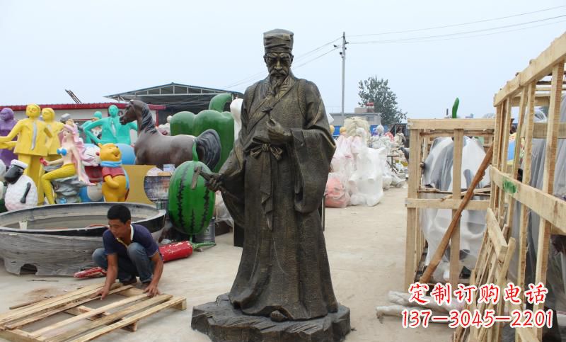 无锡铸铜李时珍雕塑
