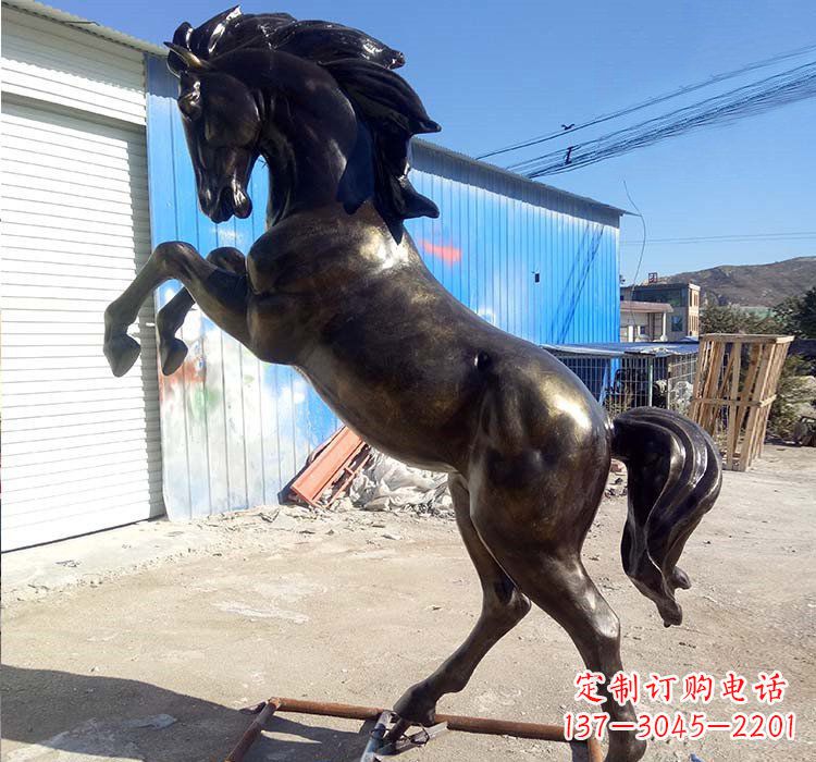 无锡铸铜立马