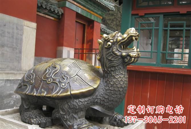 无锡铸铜龙龟雕塑
