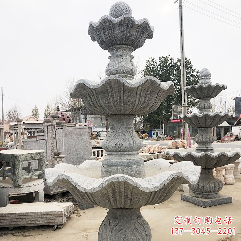无锡自然石雕流水喷泉