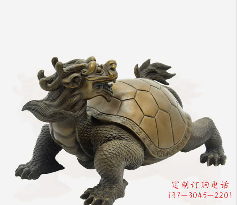 无锡招财龙龟铜雕