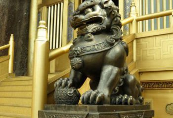 无锡铸铜狮子北京狮铜雕